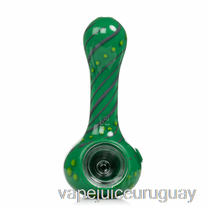 Eyce Oraflex Floral Cuchara De Silicona Criatura (gris / Verde / Verde Lima) Vape Recargable